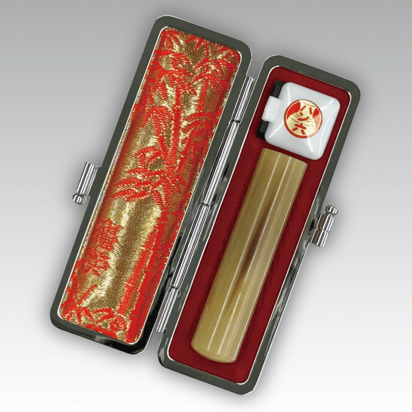 銀行印 オランダ水牛(牛角・柄)