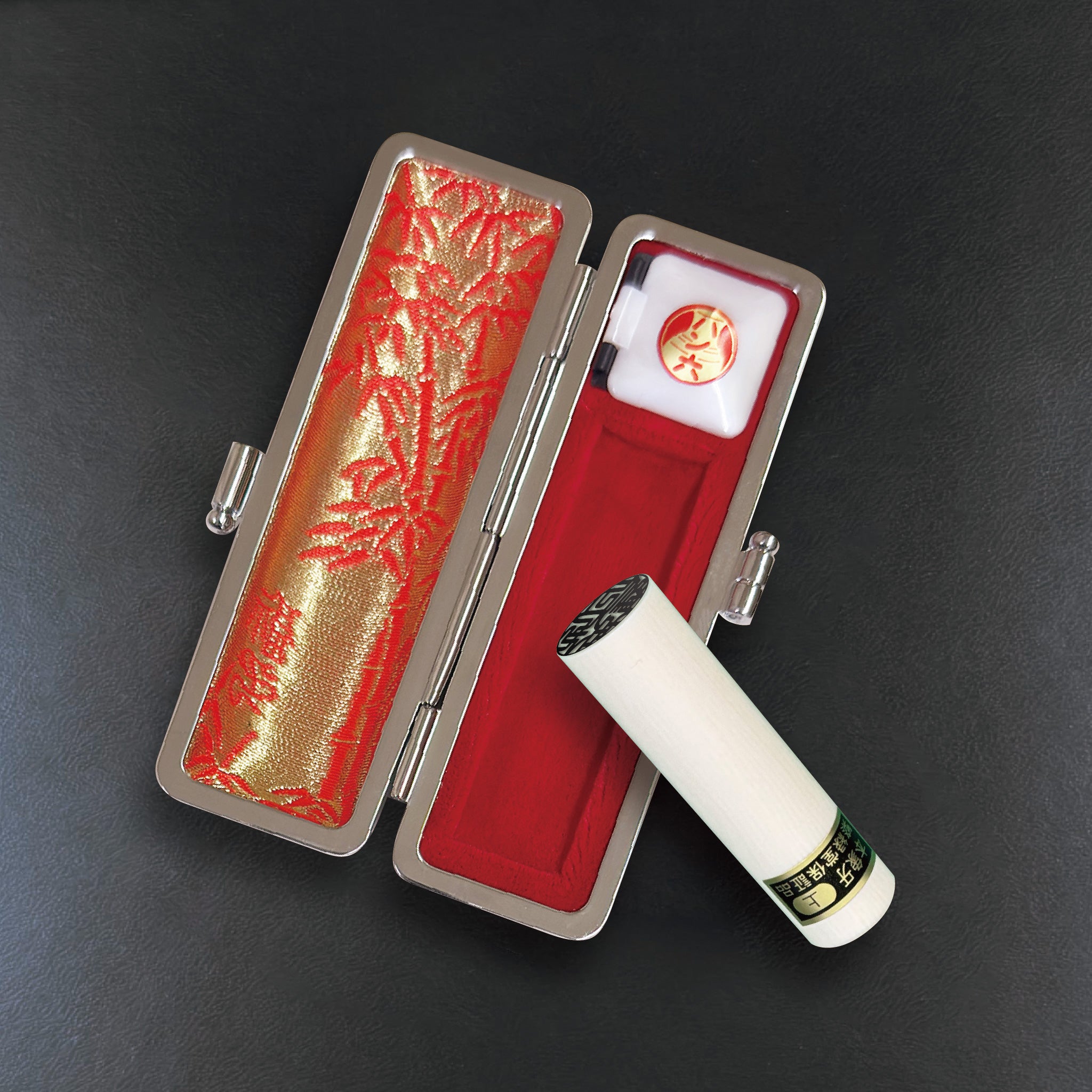 ♦印鑑 印材 未彫り印鑑ケース付き 工芸品 実印 銀行印 コレクション 骨董品 高級印鑑の作成・通販は創業160余年の「ハン六オンラインショップ」